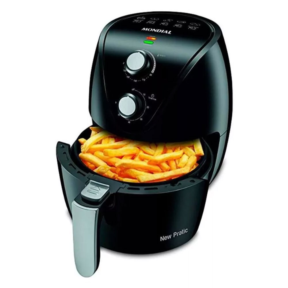 Fritadeira Sem Óleo Air Fryer 3,5L Preto 1500W AF-31 Mondial 127V